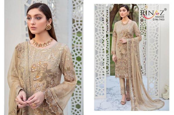 Rinaz Ramsha 8 Designer Georgette Pakistani Salwar